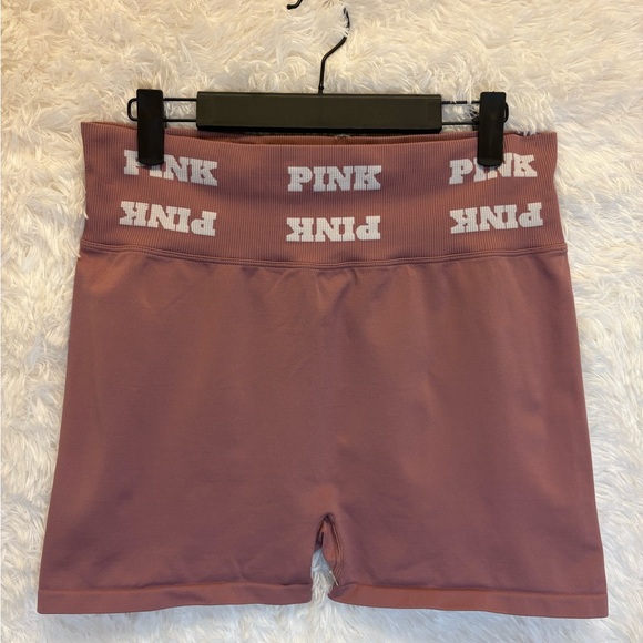 PINK Victoria's Secret Women's Dusty Rose Bike Shorts | Activewear | Size XL 💗✨ - Picture 5 of 16